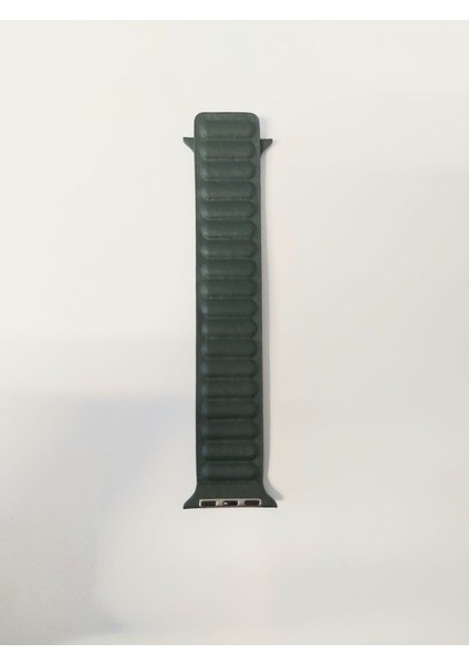 Apple Watch Uyumlu Deri Kordon 38/40/41 mm Çam Yeşili fiyatları