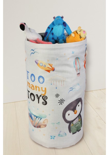 Ahşap Askılı Oyuncak Çamaşır Kirli Sepeti Bebek Çocuk Run-Win fırsatları