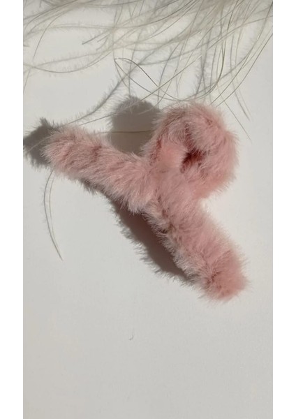 Peluş Yumuşak Tüylü Mandal Toka