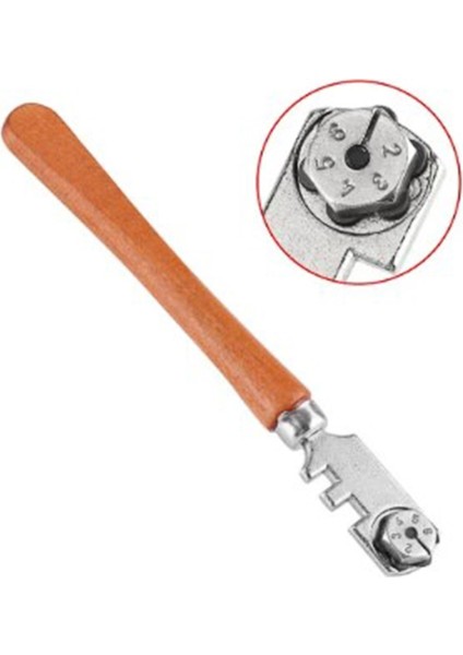 Cam Kesici Elması 130 mm Klasik Kesici THT561301 Elmas Cam Kesme Tekerleği Kiti