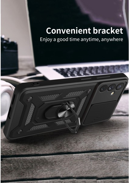 Samsung Galaxy M54 5g Itme Penceresi Zırh Cep Telefonu Kılıfı (Yurt Dışından) fırsatları