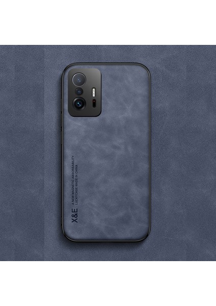 Xiaomi 11T Pro Cilt Hissi Manyetik Çekim Cep Telefonu Kılıfı (Yurt Dışından)