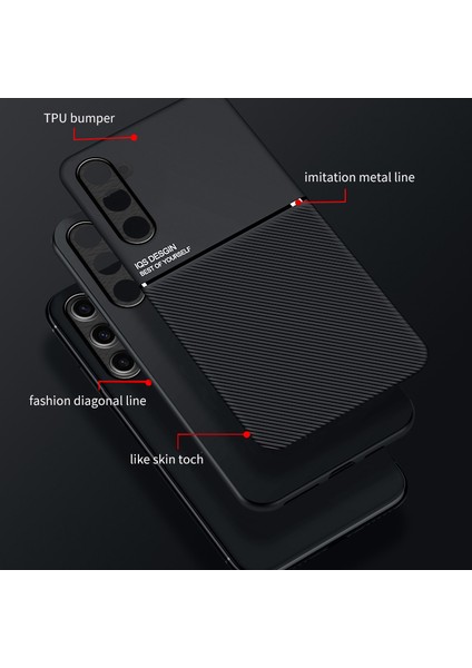 Samsung Galaxy S23 Fe Ovma Deseni Manyetik Çekim Cep Telefonu Kılıfı (Yurt Dışından) modelleri