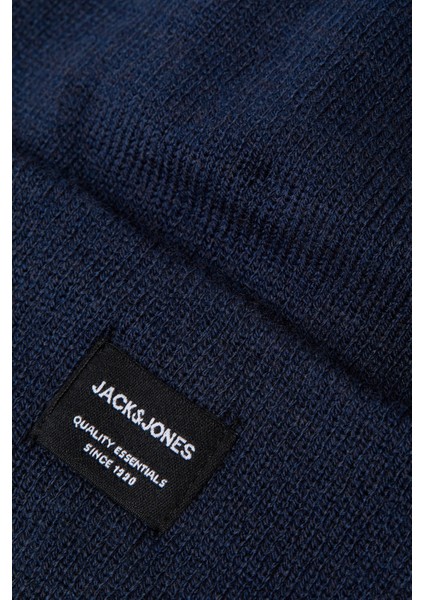 Jack & Jones Jacdna Beanıe Noos Lacivert Erkek Bere 12092815-Navy