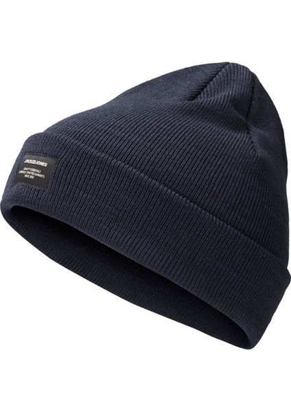 Jack & Jones Jacdna Beanıe Noos Lacivert Erkek Bere 12092815-Navy