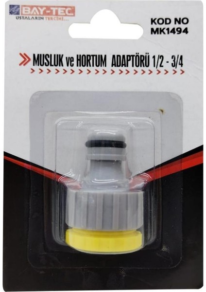 Musluk ve Hortum Adaptörü 1/2-3/4 MK1494 (2 Adet) indirimleri