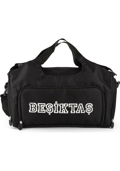 Siyah Erkek Spor Çantası Beşiktaş Sport Bag