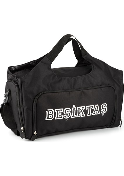 Siyah Erkek Spor Çantası Beşiktaş Sport Bag