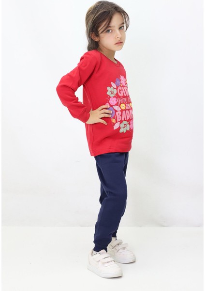 Kız Çocuk Baskılı Pijama Takımı fiyatları