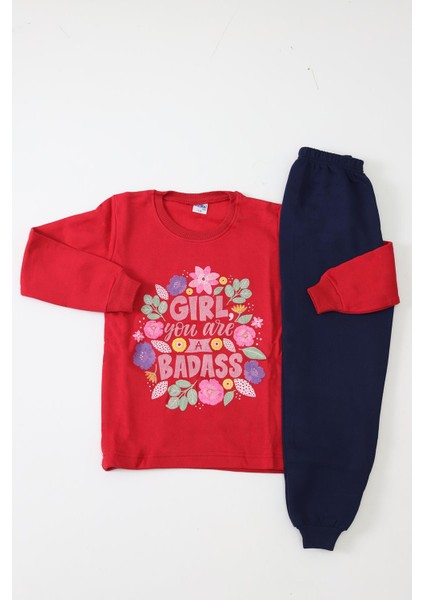 Kız Çocuk Baskılı Pijama Takımı indirimleri
