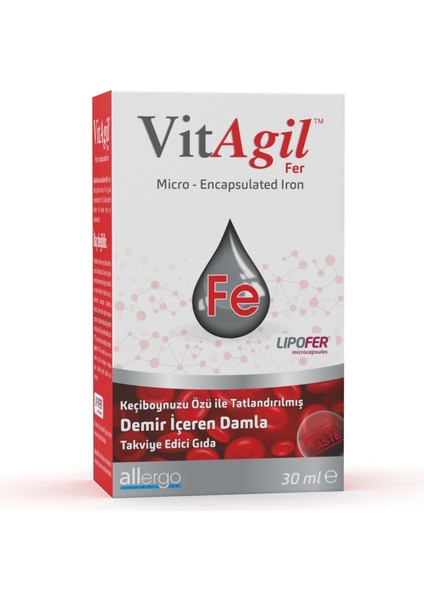 Vitagil Fer Demir Damla 30 ml