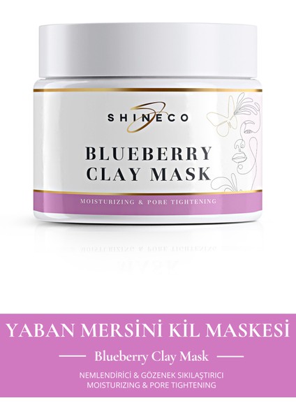 Yaban Mersini Maske 50ML - Nemlendirme & Gözenek Sıkılaştırıcı -