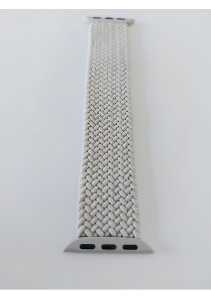 Apple Watch Uyumlu Örgülü Kordon 38/40/41 mm Beyaz modelleri