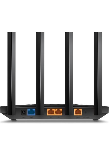 TP-Link Archer AX12, AX1500 Mbps, Fiber Destekli, 4 Gigabit LAN Portları, WPA3,  Oyun için İdeal Xbox/PS/Steam ve 4K, Gigabit Dual-Band Wi-Fi 6  Router