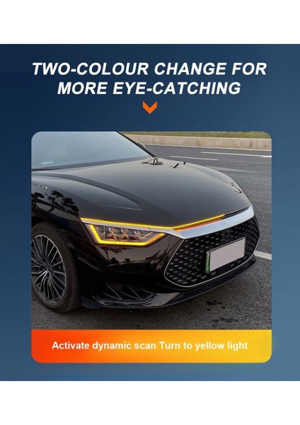 Kaput Altı Kayar Gündüz Ledi Kayar Sinyalli Işık Ayarlı 1.50CM Kesilebilir / LAAM440 modelleri