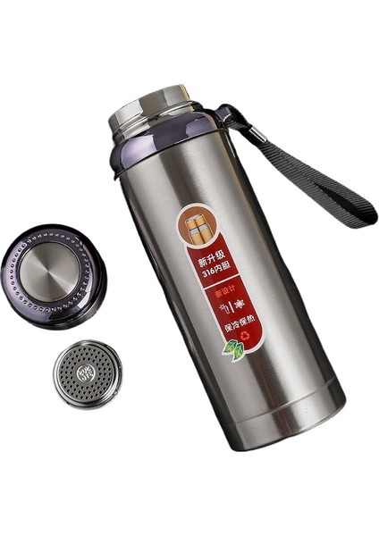 Paslanmaz Çelik Saplar Büyük Kapasiteli Spor Su Şişesi Termos Bardak (Yurt Dışından) fiyatları