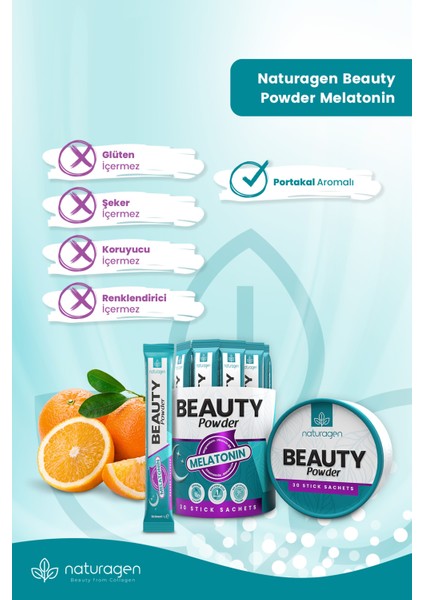 Beauty Melatonin 3 mg - 30 Saşe