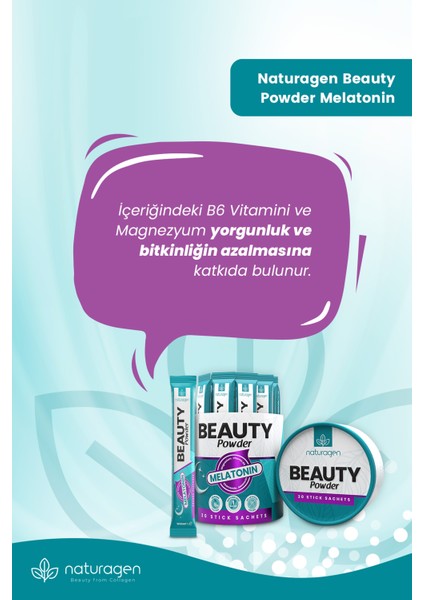 Beauty Melatonin 3 mg - 30 Saşe