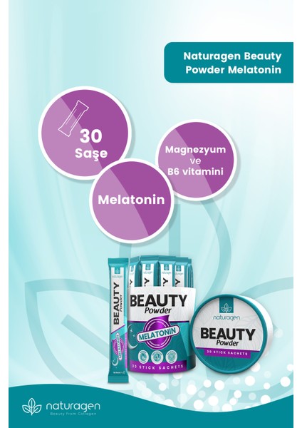 Beauty Melatonin 3 mg - 30 Saşe