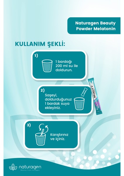 Beauty Melatonin 3 mg - 30 Saşe