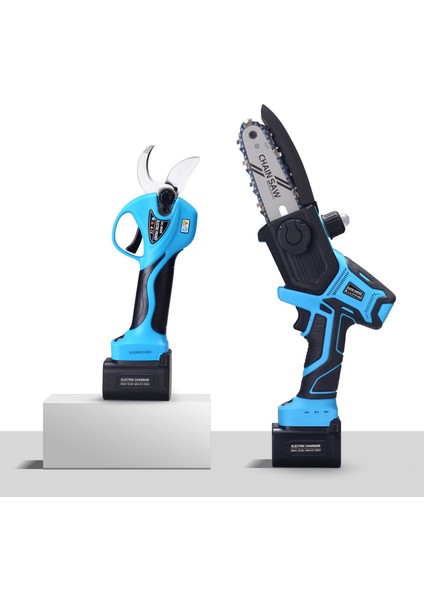 Sc 8611 + 5803 Akülü Budama Makası ve Testere 40 mm