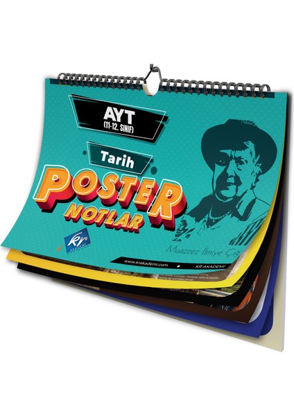 Kr Akademi Yayınları AYT Tarih Poster Notlar