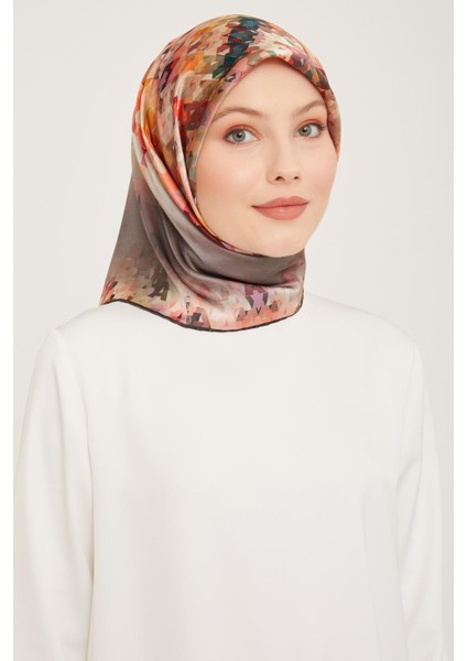 Ipek Eşarp 9043D-07 - 2023 Kış Ipek Twill