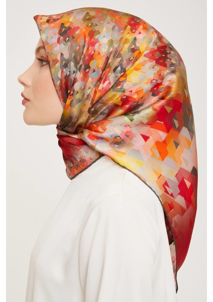 Ipek Eşarp 9043D-04 - 2023 Kış Ipek Twill fırsatları