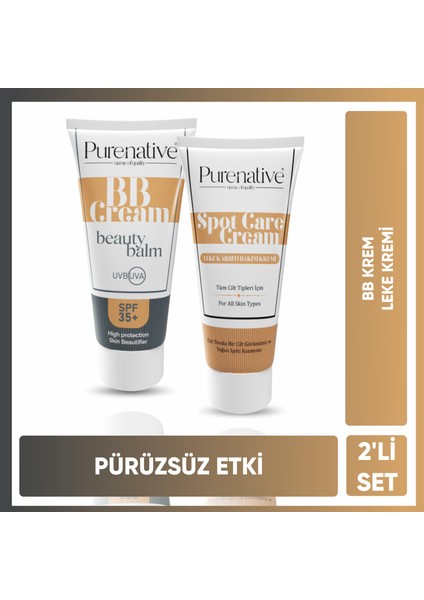 2 Li Bb Cream Spot Care Pürüzsüz Etki Seti