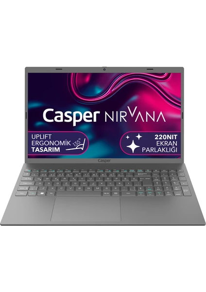 Nirvana C370.4020-4C00B Intel Celeron N4020 4GB RAM 120GB SSD Windows 11 Home Taşınabilir Bilgisayar