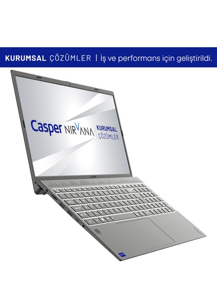 Nirvana C650.1235-8V00X-G-F Intel Core i5-1235U 8GB RAM 500GB NVME SSD Freedos