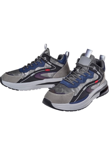 Erkek Spor Ayakkabı Sneaker Ek-Went Füme