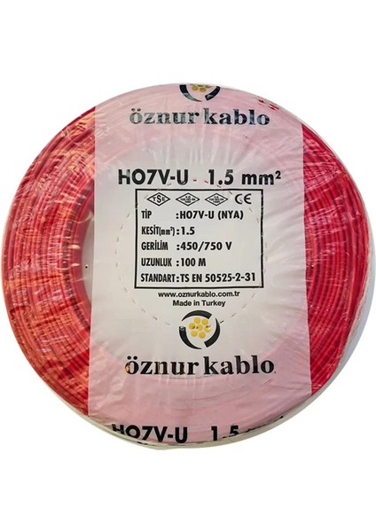 1,5 Nya Kırmızı