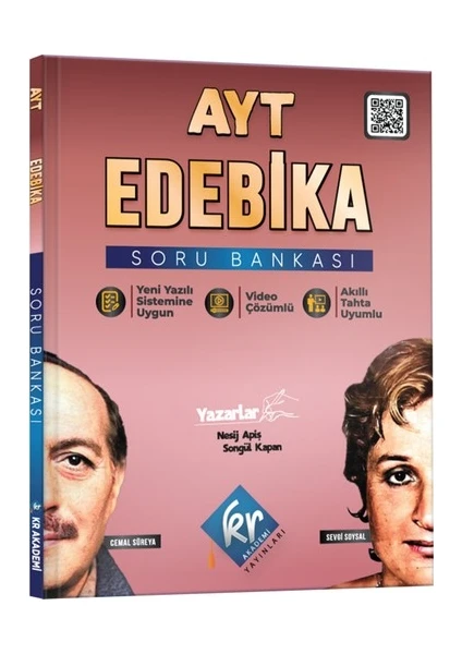 Kr Akademi Yayınları AYT Edebika Soru Bankası