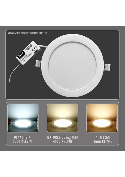 9 Watt LED Panel S.kasa B.