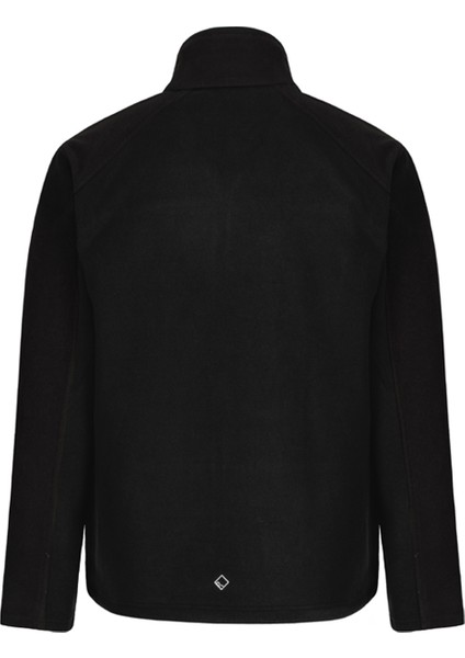 Siyah Erkek Dik Yaka Regular Fit Polar Sweatshırt RMA192 Hedman Iı