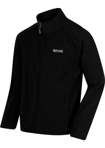 Siyah Erkek Dik Yaka Regular Fit Polar Sweatshırt RMA192 Hedman Iı