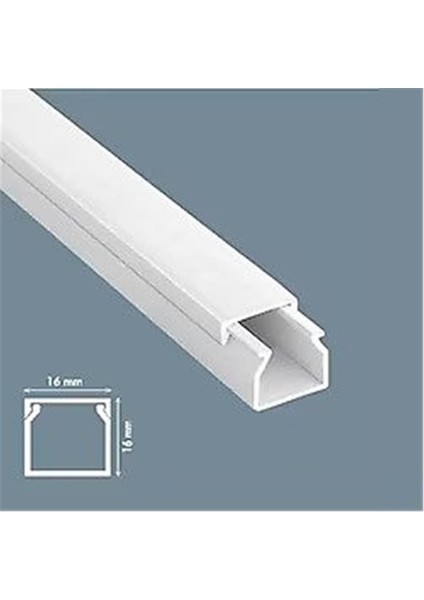 16X16 Yapışkanlı Kablo Kanalı (280 Mt.) fiyatları