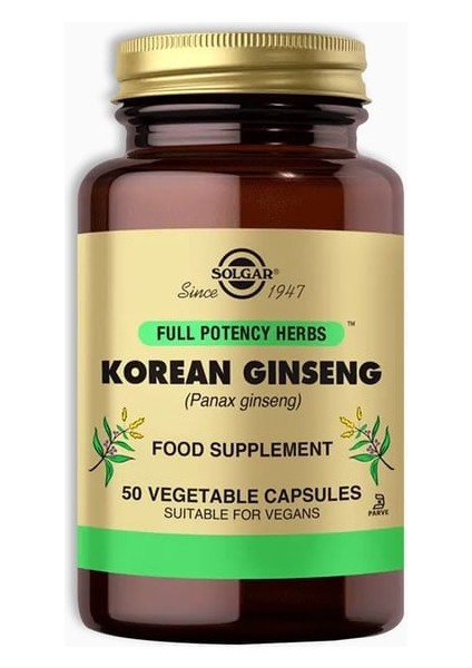 Korean Ginseng 50 Kapsül