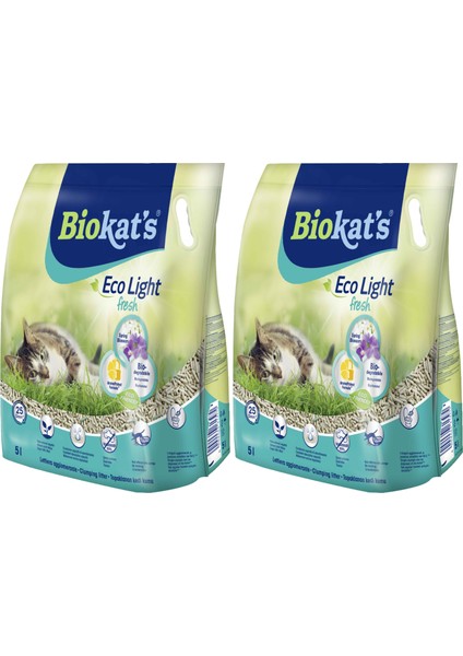 Eco Light Fresh Spring Blossom Pelet Kedi Kumu 5 LTX2AD