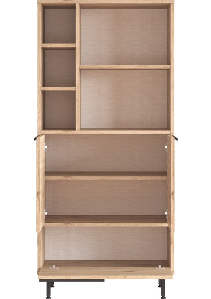 Ocean Banyo Dolabı Çok Amaçlı Dolap 3 Kapaklı Metal Ayaklı Uv Baskı Sepet-Jüt ON9C-SU indirimleri