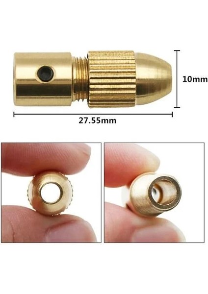 Ctn Paltava Motor Mandren Seti Motor Için Otomatik Mandren Chuck Adaptör 05 3 mm Mandren