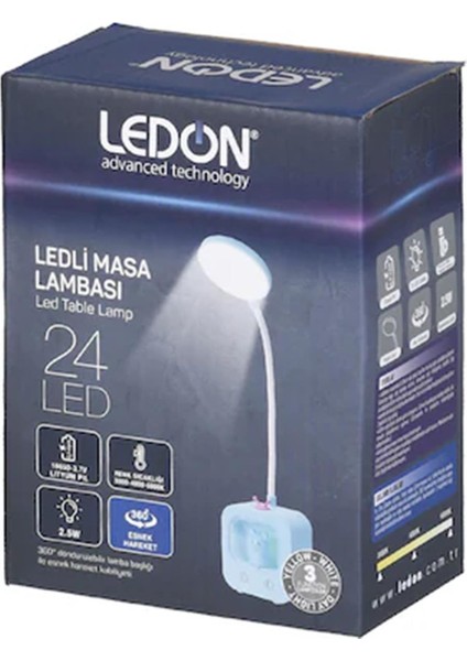Masa Lambası 24 LED Dokunmatik