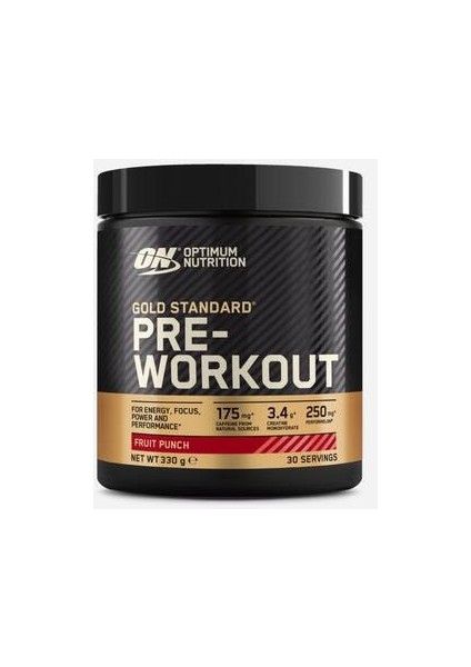 Gold Standard Pre-Workout 330G