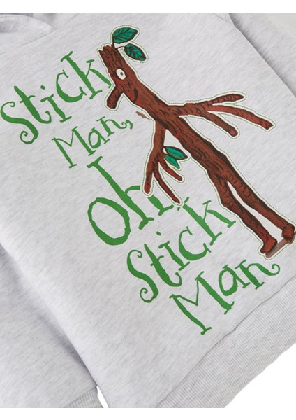 Stickman Erkek Kapüşonlu Sweatshirt