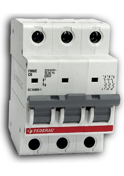 Sigorta 3c 40A 6ka FM6E 9EG C0633 0D40