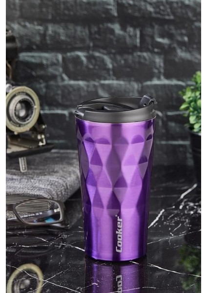 CKR2048 Prizma 350 ml Çelik Mug Termos 350 ml