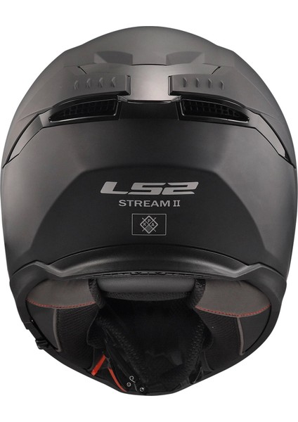 Stream 2 Kapalı Kask Mat Siyah