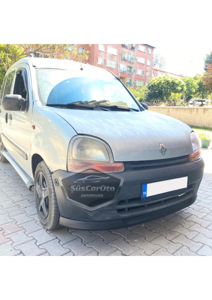 Renault Kangoo 1 1998-2007 Uyumlu Üniversal Astra H Lip Esnek Ön Lip 2 Parça Tampon Altı Dil Karlık Ön Ek