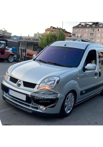Renault Kangoo 1 1998-2007 Uyumlu Üniversal Astra H Lip Esnek Ön Lip 2 Parça Tampon Altı Dil Karlık Ön Ek